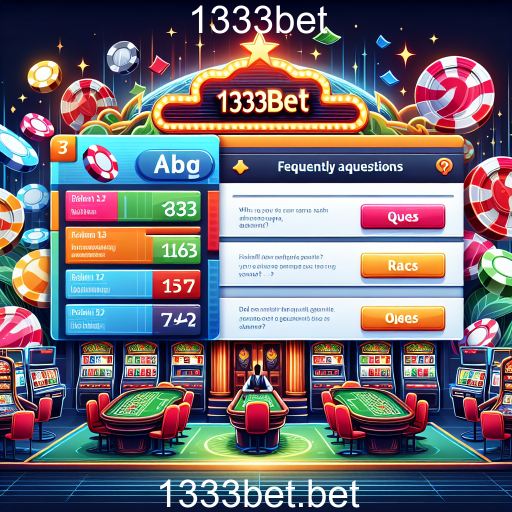 Entenda as Perguntas Frequentes no 1333bet